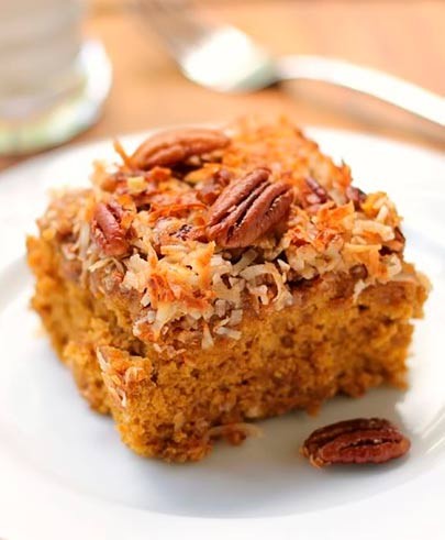 Coconut Oat Coffee Cake