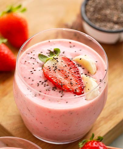 Creamy Strawberry Punch