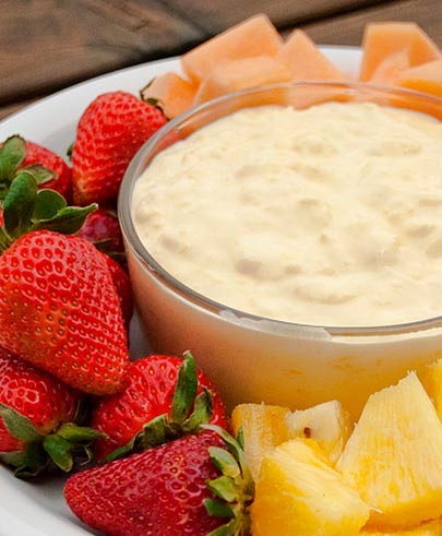 Golden Colada Fruit Dressing